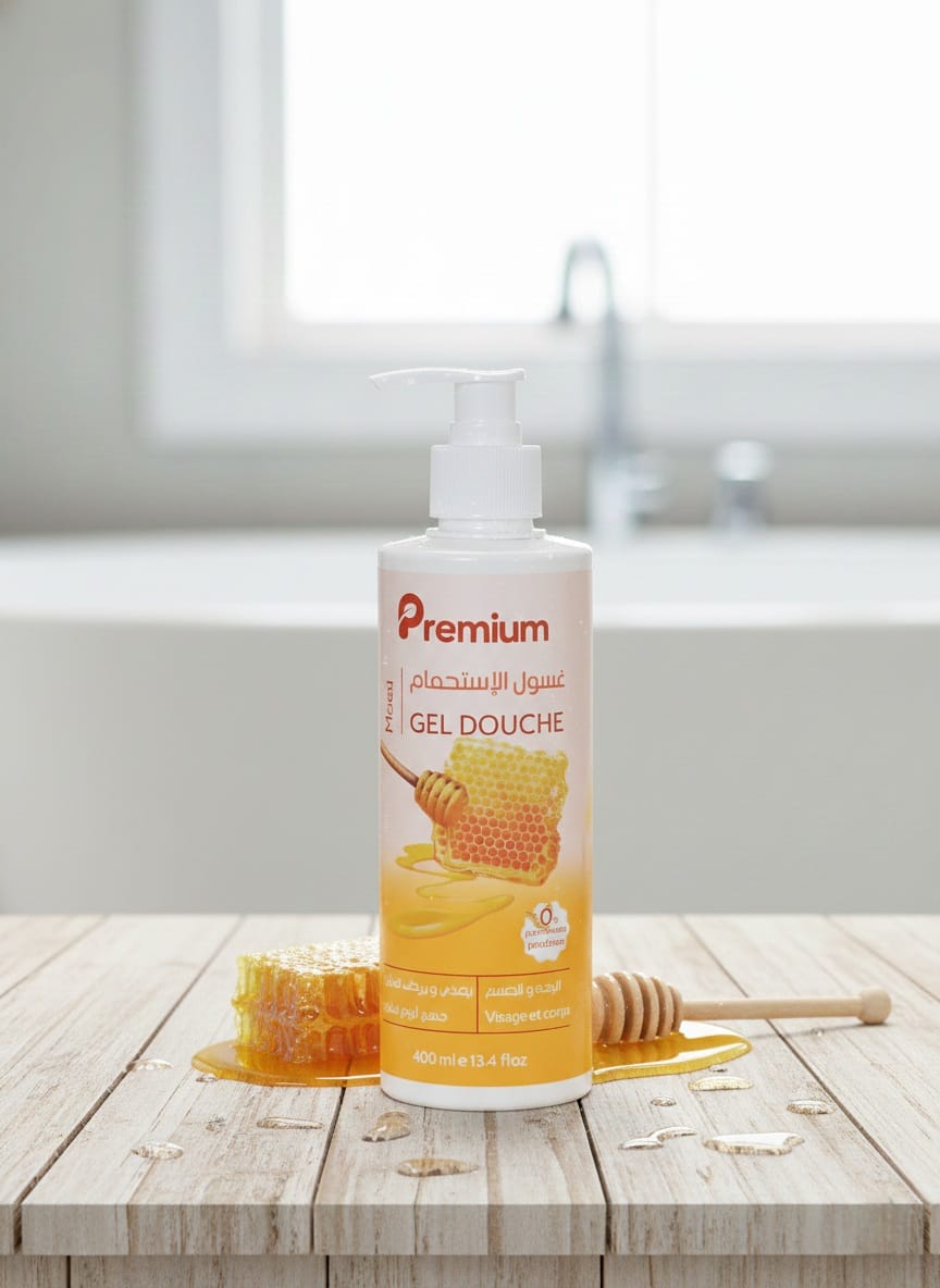 Gel douche miel
