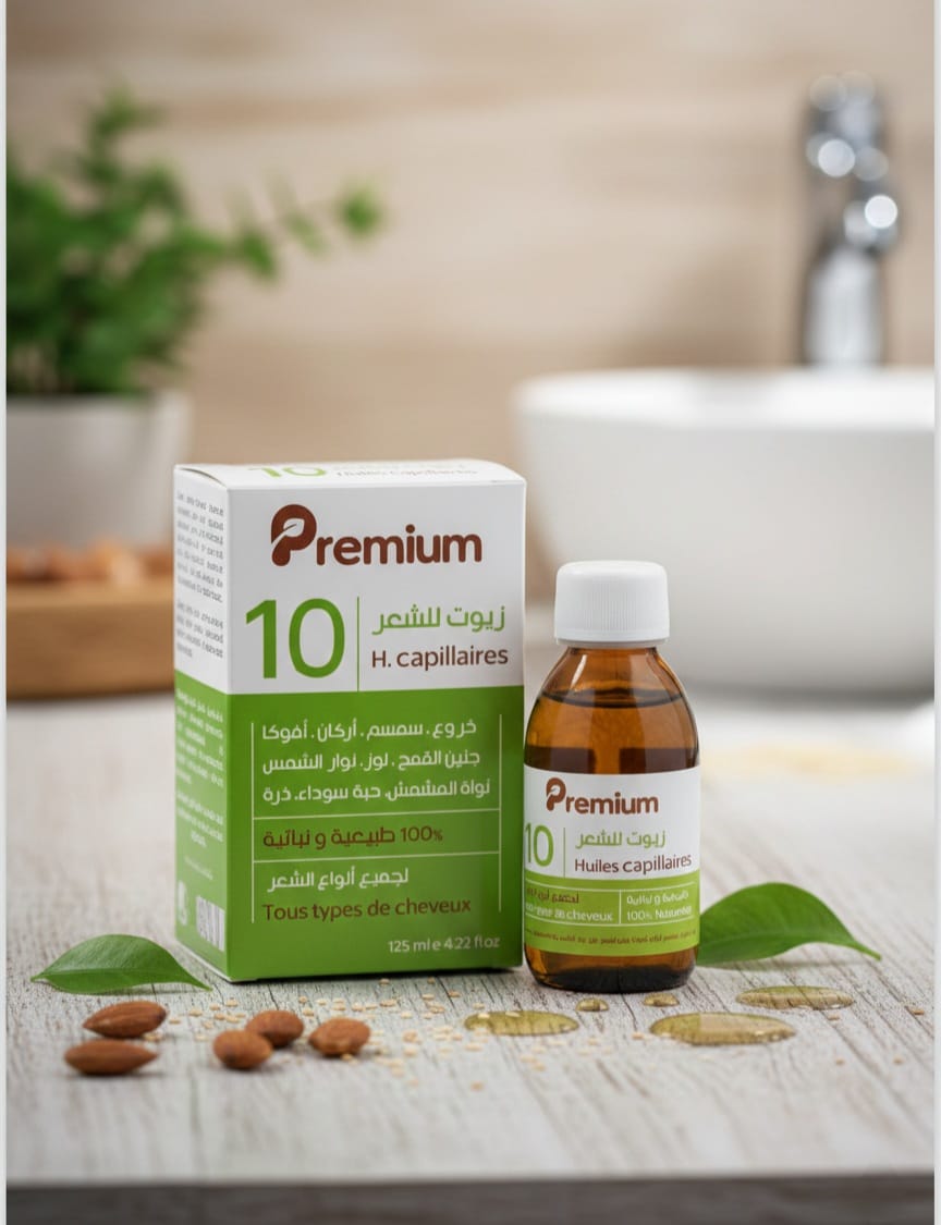 Huile capillaire 100% naturelle